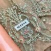 Brand MARIA B - Net frock with satain silk - Image 6