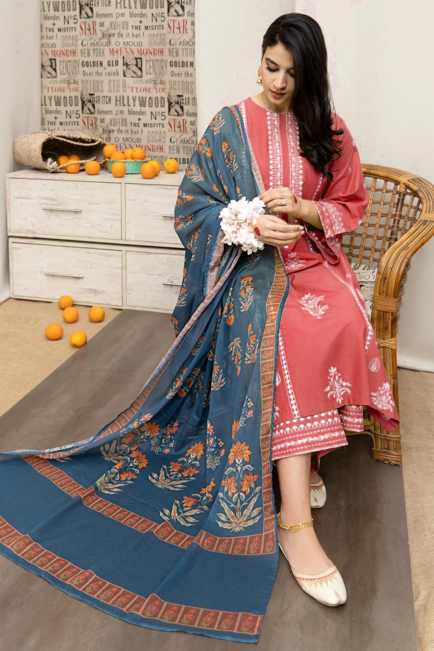 URGE - PURE LAWN 3PC EMBROIDERED