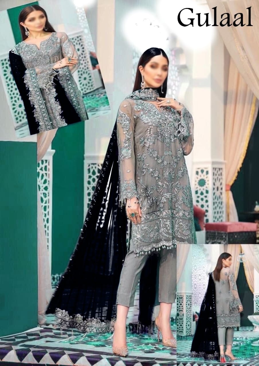 GULAAL (AYSEL) ORGANZA LUXURY BRIDAL COLLECTION