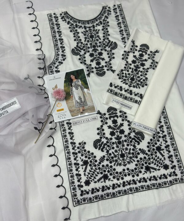 Zara Shahjahan - Lawn - Image 4